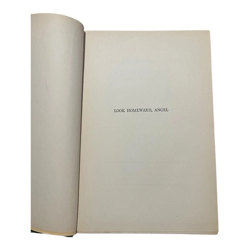 Vtg Hardback Book Thomas Wolfe LOOK HOMEWARD, ANGEL Grosset & Dunlap 1929 USA‎